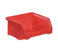 LA-KA-PE Boîtes de rangement ouvertes L88/64xl102xH51mm PS rouge LA-KA-PE Quantité:50
