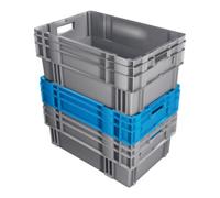 LA-KA-PE LA-KA-PE Bac empilable rotatif DTK 600x400x270 mm vert Quantité:2