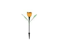 La lampe solaire de pelouse tulipe a mené la lumière jardin prise extérieure - orange G