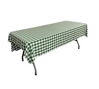 LA Linen Nappe Vert/Blanc 152,4 x 228,6 cm