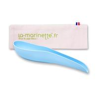LA MARINETTE - Urinoir femme portable réutilisable - urinette pipi debout sans se déshabiller, hygiénique rigide incassable, fabriquée en France, étui coton bio inclus