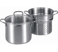La marmite à spaghettis en acier inoxydable 24cm s'appelle en néerlandais "Stainless steel spaghetti pot 24cm".