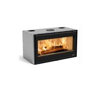 La Nordica 3009040 Insert 100 W Large, Insert Bois 8,1 kW 232 m³ 100 cm CE A