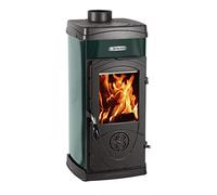 Poêle à bois La Nordica Super Junior 5 kW Acier émaillé vert
