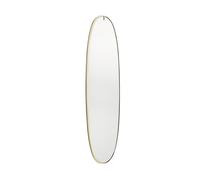 La Plus Belle Lampe murale / Miroir lumineux Flos or brossé - 8059607005026