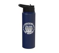 La plus belle maman du monde Stainless Steel Insulated Water Bottle