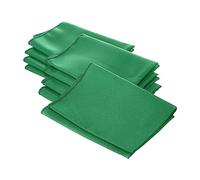 La Popeline de Lin Serviette de Table, Polyester, Polyester, Jade, 45.7 x 45.7 x 0.04 cm