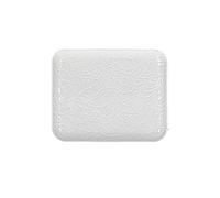 La Porcelaine Blanche - Plateau Rectangulaire dans Gift Box - Décoration Maison, Cuisine - Ligne Forêt - Idée Cadeau - Porcelaine - 20 x 24,5 x H 2 cm