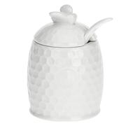 LA PORCELAINE BLANCHE - Sucrier avec cuillère à café Aperegina
