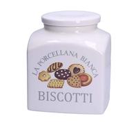 LA PORCELANA BIANCA P0126350BD Boîte à biscuits en porcelaine H 20 cm