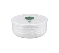 LA PORCELLANA BIANCA - Intavola Bol avec couvercle Oiseaux Gift Box, Porcelaine et Silicone