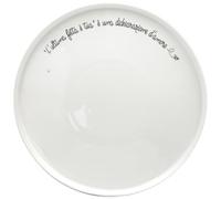 LA PORCELLANA BIANCA - Les honnêtes Assiette Pizza diamètre 32 cm, Porcelaine