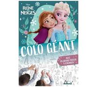 La Reine Des Neiges Noël - Avec Un Grand Poster À Colorier