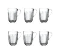 La Rochère Mug Ouessant 40 cl. lot de 6 Transparent
