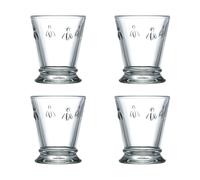 La Rochère Verre à boire Abeille 26 cl. lot de 4 Transparent
