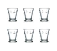 La Rochère Verre à boire Abeille 26 cl. lot de 6 Transparent