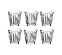 La Rochère Verre à expresso Zinc 10 cl. lot de 6 Transparent