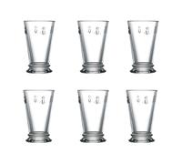 La Rochère Verre à long drink Abeille 31 cl. lot de 6 Transparent