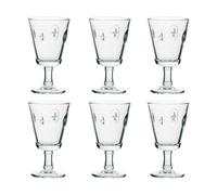 La Rochère Verre à vin Fleur de Lys 24 cl. lot de 6 Transparent