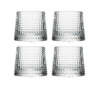 La Rochère Verre à whiskey Blossom 16 cl. lot de 4 Transparent