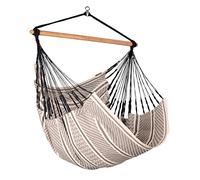 La Siesta Fauteuil suspendu HABANA Comfort zebra Lounger en cotonHamac Chaise hamac