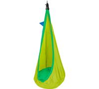LA SIESTA Joki Froggy – Cabane suspendue pour enfants en Coton, avec système de fixation inclus (motif grenouille / vert)