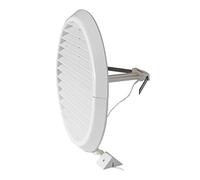 La ventilation dfr160 x grille de ventilation en plastique pliable, Blanc, Ø 186 mm