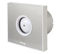 La ventilation giotto10 a aspirateur spirale design extra plat Gris, pour trou ø 100 mm/4 "
