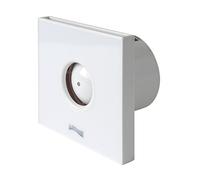 La ventilation giotto12b aspirateur spirale design extra plat blanc, pour trou ø 120 mm/5 "