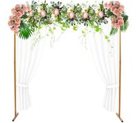 La voûte de mariage soutient le cadre carré de fond en métal Decor2 * 2m de place d'or