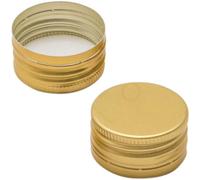 La zappa Bouchons à vis préfiletés pour bouteilles en verre conservation huile 31.5 mm 24 pièces