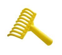 La zappa Râteau à peigne pour récolte Olives en PVC h 17 cm 9 dents avec prédisposition tige (1 peigne)