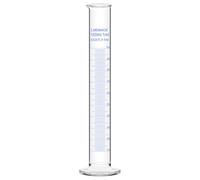 Labasics Cylindre Gradué en Verre Borosilicate de 100 ml, Cylindre de Mesure Robuste pour Utilisation en Laboratoire, 1 Pièce