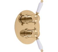 LABE - Mélangeur bain/douche 2 voies avec corps, Or - brillant L586KZ, RAV Slezák