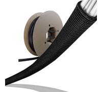 Label-The-Cable PRO 5111 Tube, Gaine flexible LTC, 10mm/25m, noir