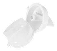 LABRIMP 2 Pièces Bouton de Minuterie Blanc en Plastique pour Four à Micro-ondes, Accessoire Facile à Installer et Pratique pour Maintenir la Performance du Micro-ondes