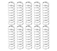 LABRIMP 20 Pièces Ressorts de Tension pour Sécateur de Jardinage en Métal Argenté, Design Compression, Facile à Stocker, Accessoires pour Élagage en Jardin