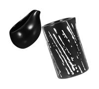 LABRIMP 2pièces Pichet à Céramique Pot Anse Petit Pichet à Lait à Mousse De Lait Saucière Porcelaine
