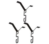 LABRIMP 3 Ensembles Crochet de Chaîne en Fer Noir, Adaptateur en V | Installation pour Gouttières et Tuyaux de Drainage, Léger, Résistant aux Intempéries, Usage Balcon et Toiture