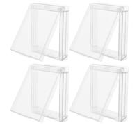 LABRIMP 4 Pièces Cache de Protection Visibilité Claire des Boutons en Ps Bord Arrondi pour Panneau de Climatisation pour Ambiance Estivale en Bureaux et Hôtels