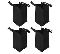 LABRIMP 4pièces Porte-Bouteilles Vin Pochette Réutilisable Fourre-Tout pour Vin Bière Whisky avec Poignée Cadeaux Noël Fête