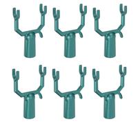 LABRIMP 6 Pièces Dispositif de Support pour Arbre Fruitier, Béquille de Soutien pour Branche d'arbre Fruitier en Alliage D'aluminium, Vert, pour Tube Rond 0,75 Pouce, Jardin et Verger