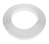 LABRIMP Bande Adhésive Pvc Auto-adhésive pour Meubles, Effet Décoratif Blanc, Facile à Appliquer, Restauration Finition de Chants en Bois et Métal la Maison