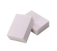 LABRIMP Bloc de Ponçage en Éponge Abrasive 10 Pcs Beige avec Papier Abrasif 2000 Mailles, Corindon et Mousse, Grains Fins et Uniformes, Prise en Main