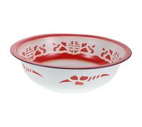 LABRIMP Bol Mélangeur Vintage en Émail Grosse Capacité, Bassine Multifonction pour Légumes et Pâte, pour Servir et Préparer Cuisine