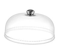 LABRIMP Cloche à Fromage en Verre, Dôme à Gâteau Pratique, Couvercle à Gâteau Plastique, Couverture de Protection Alimentaire pour Desserts et Banquet
