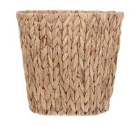LABRIMP Conteneur à déchets en algues marines tressé, poubelle rectangulaire décorative avec poignée, panier pour et cuisine