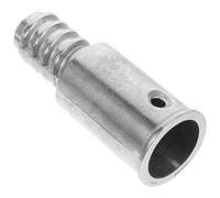 LABRIMP Embout Adaptateur Fileté Alliage Aluminium 20.4MM pour Manche Droit de Balai et Perche Télescopique Usage Professionnel et Domestique