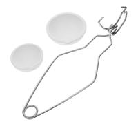 LABRIMP Kit creuset Quartz Haute résistance 250g avec Pinces en Acier Inoxydable pour Fusion d'or et Argent en affinage et création de Bijoux