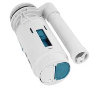 LABRIMP Kit de Bouton Double pour Chasse D’eau de Toilettes, Valve ABS | Drainage Rapide, Mécanisme Étanche, Débit D’eau, Longue Durée, Pièce de Remplacement pour Salle de Bain